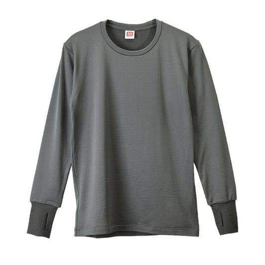 クルーネックサムホール メンズ