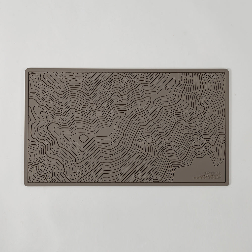 Topographic Bar Mat