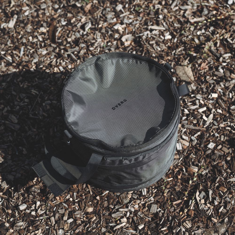 TENT IN TRASH BOX