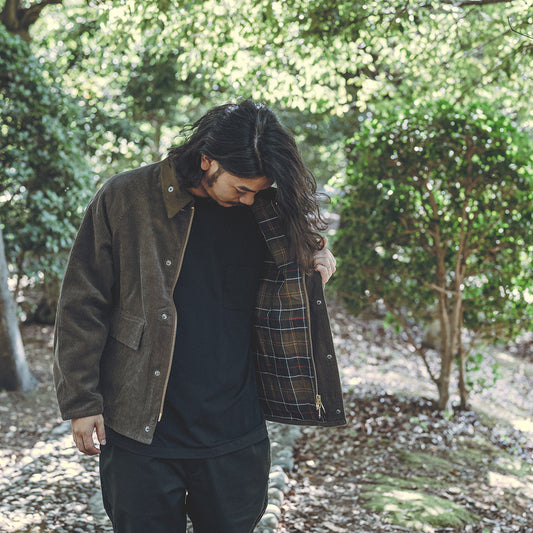 DVERG EXCLUSIVE BARBOUR CORDUROY BORROWDALE