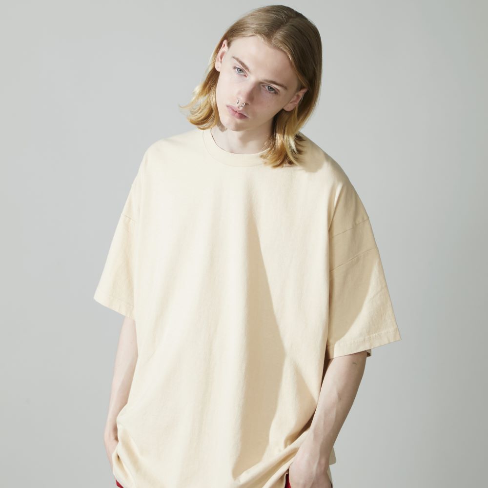 ナチュラルピグメントオーバーサイズTEE