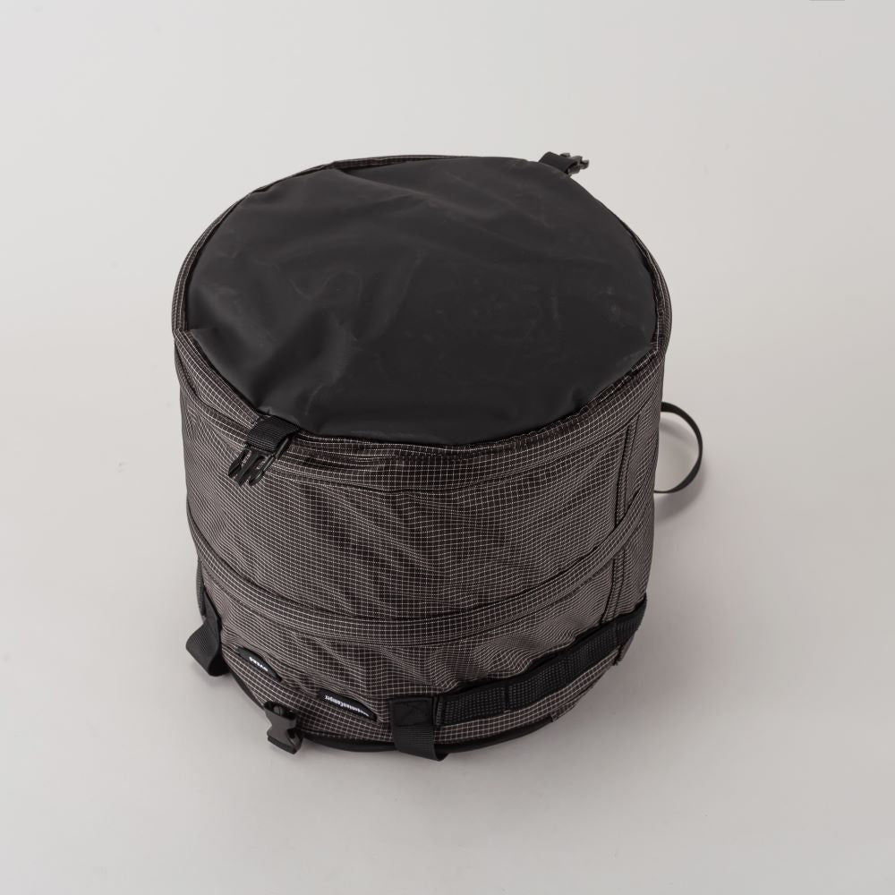 TENT IN TRASH BOX