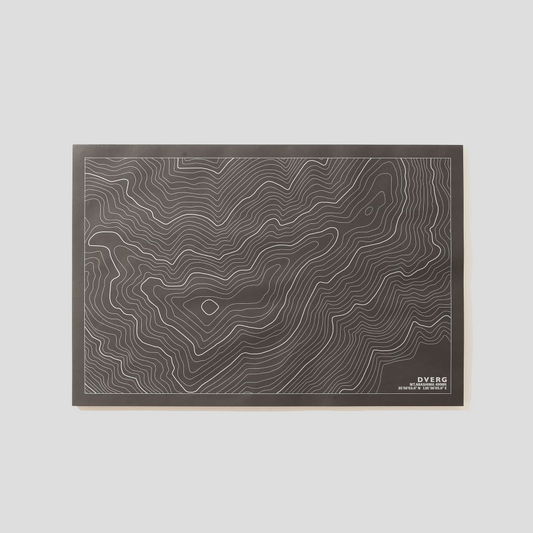 TOPOGRAPHIC PAPER PLACE MAT