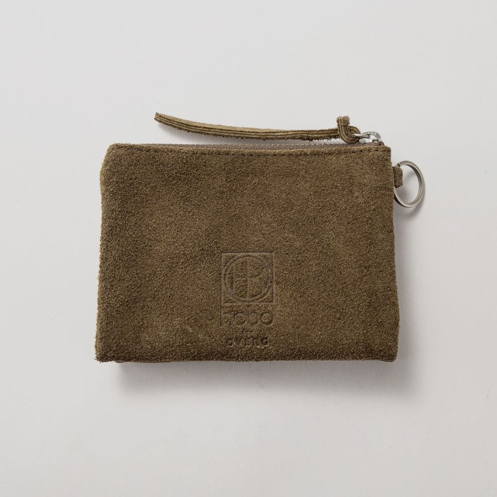 Suede discount coin pouch