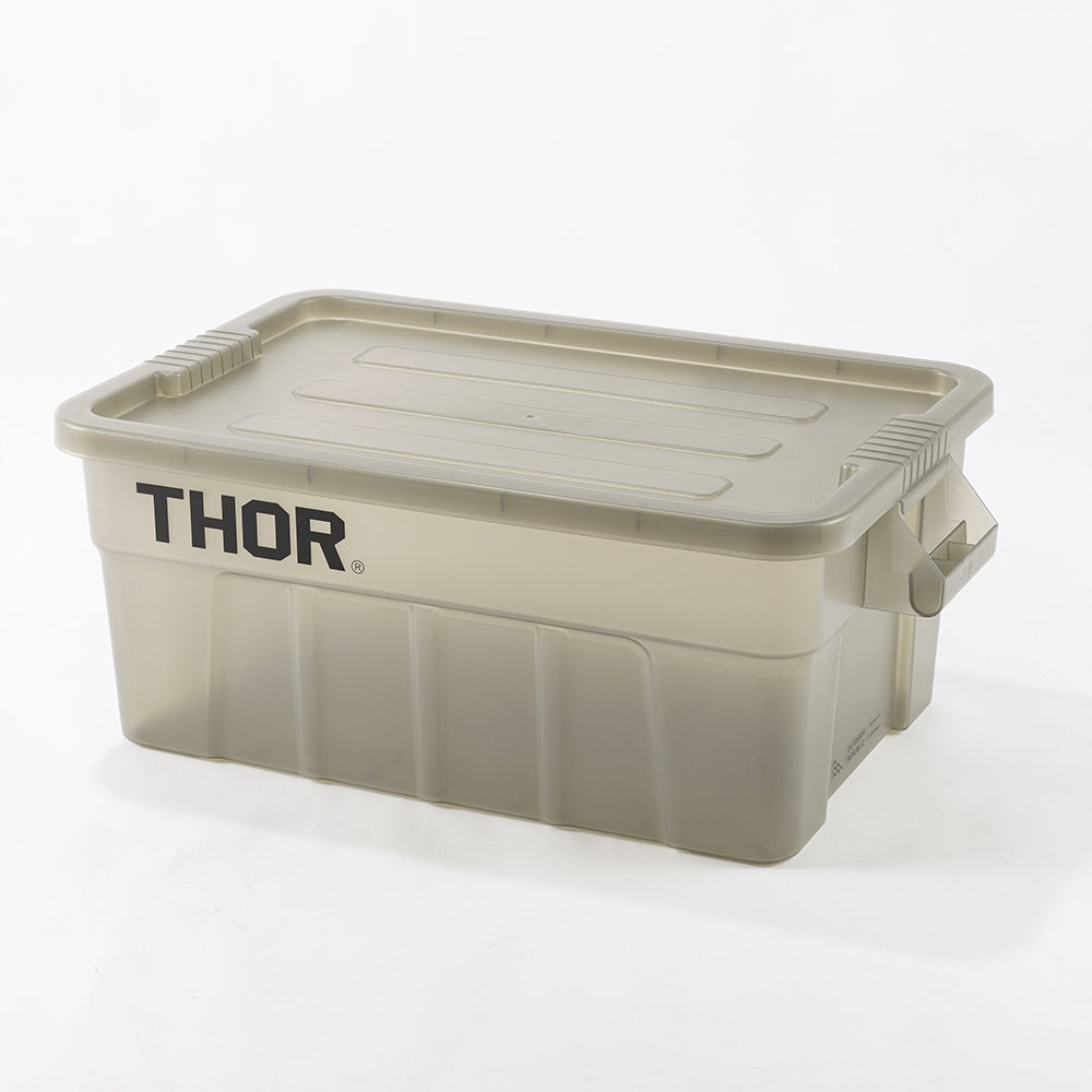 Limited Thor Large Totes With Lid クリアグレージュ