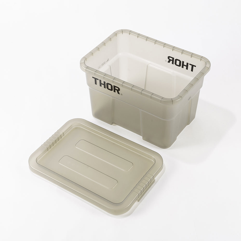 Limited Thor Large Totes With Lid クリアグレージュ