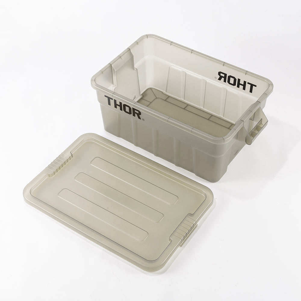 Limited Thor Large Totes With Lid クリアグレージュ
