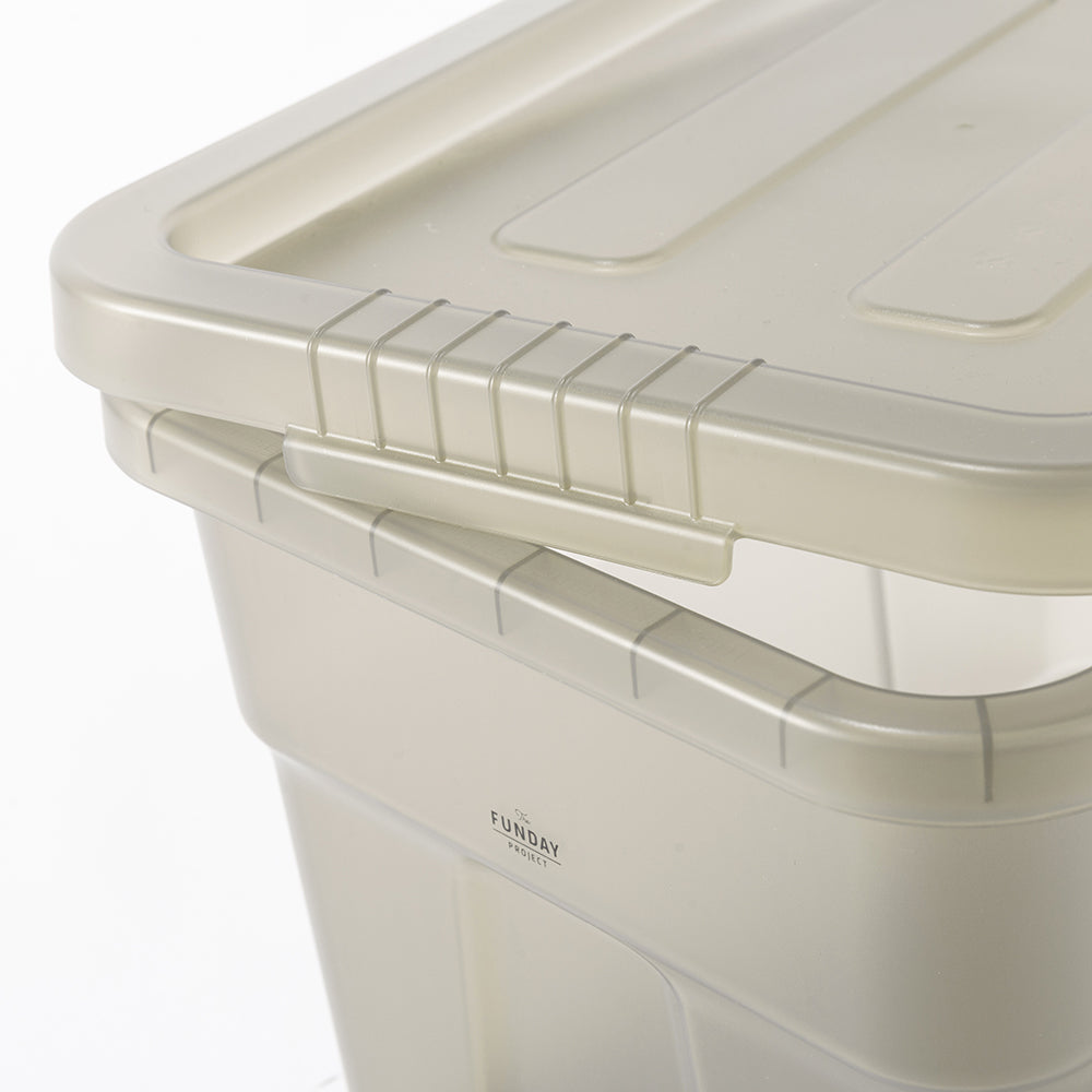 Limited Thor Large Totes With Lid クリアグレージュ