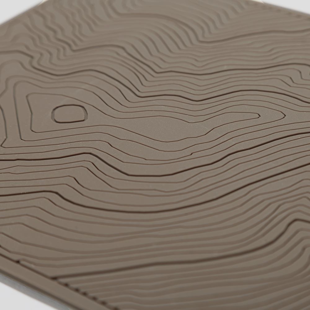 TOPOGRAPHIC POT MAT