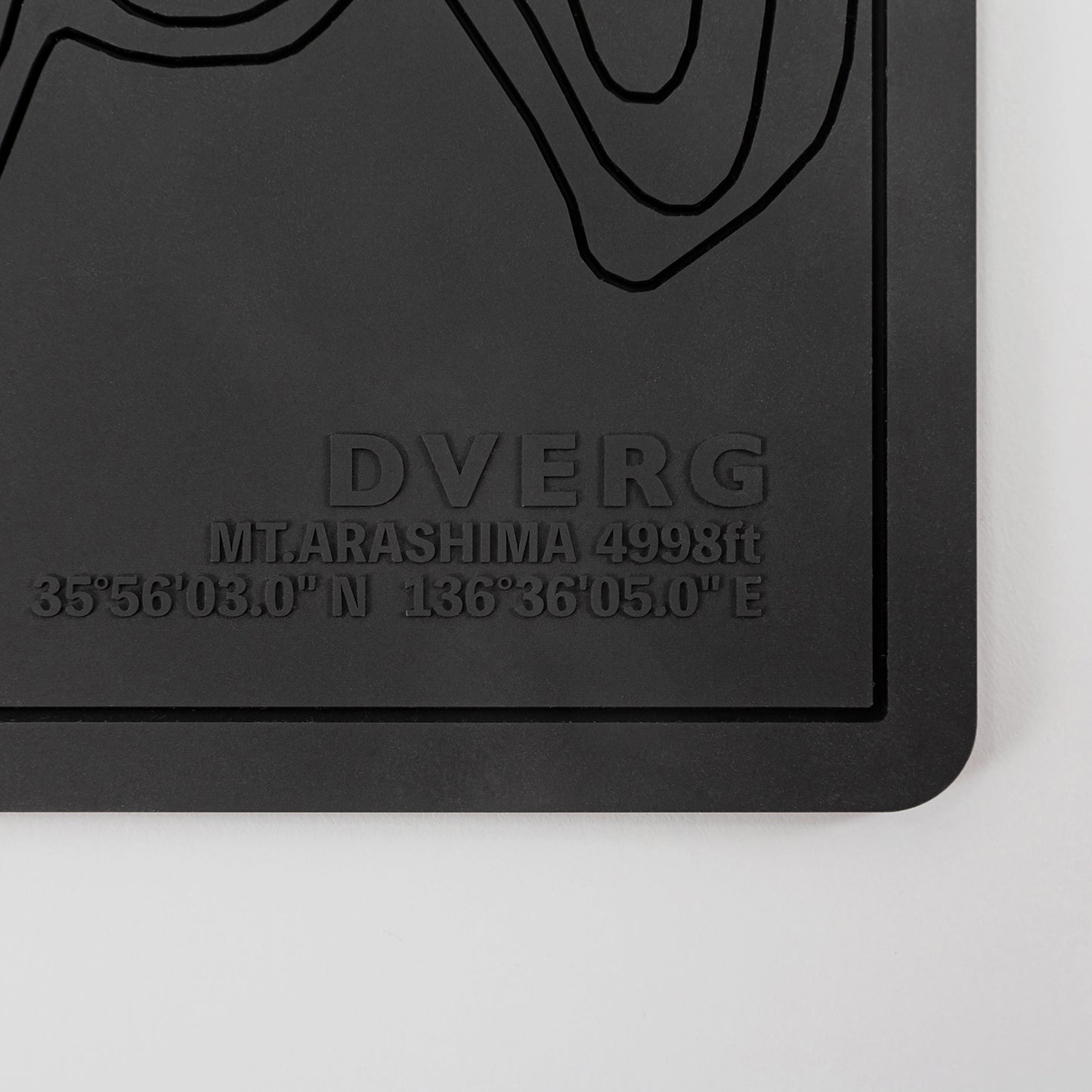 TOPOGRAPHIC BAR MAT