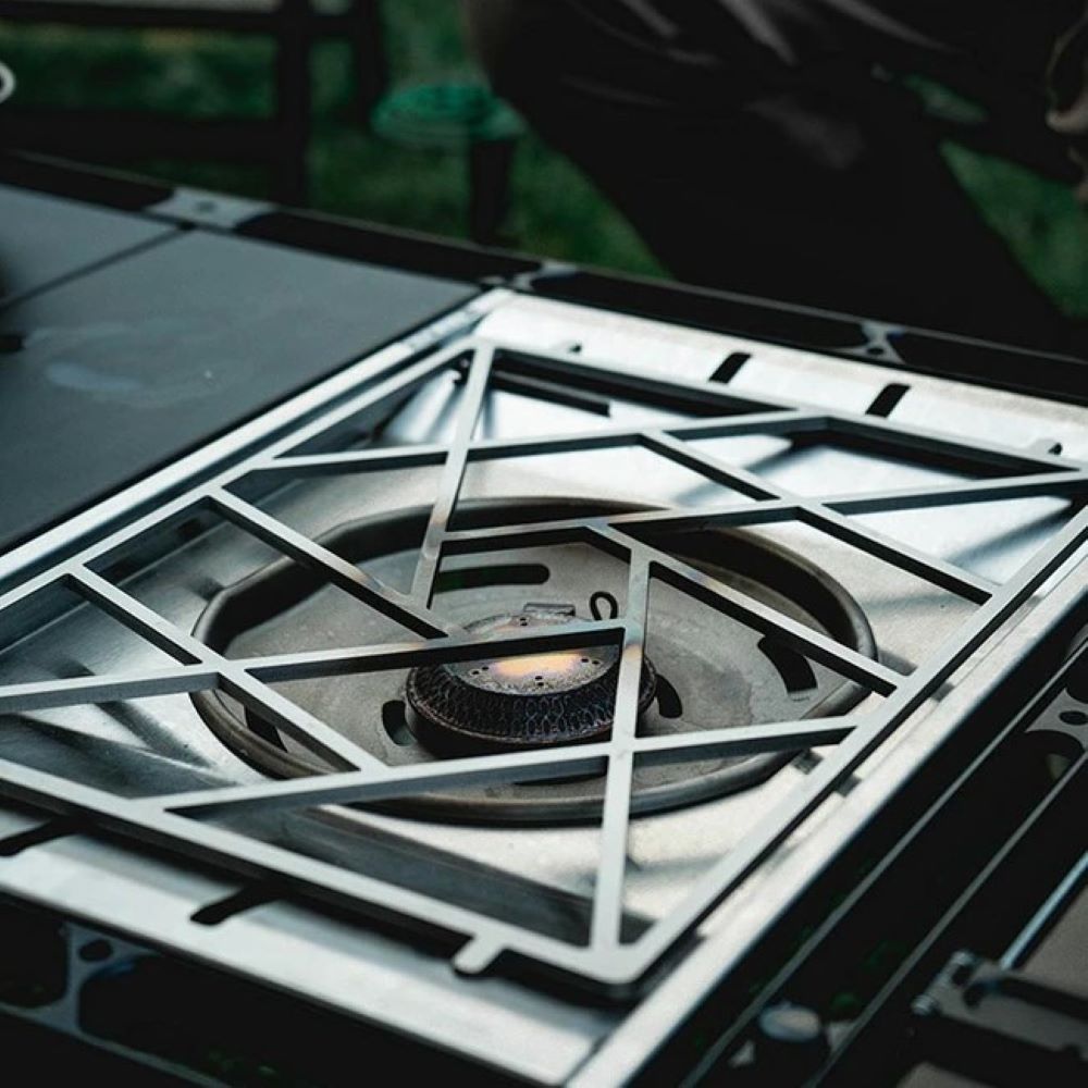 Flat trivet, stainless steel