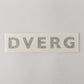 DVERGロゴ カッティングステッカー S/L