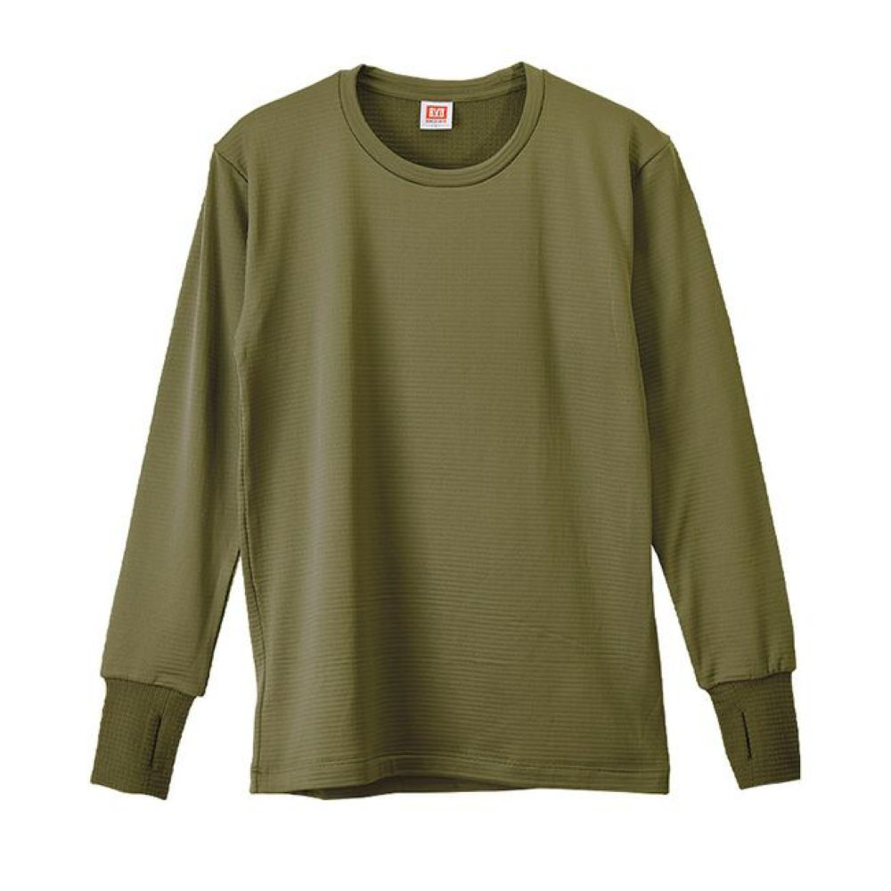 クルーネックサムホール メンズ