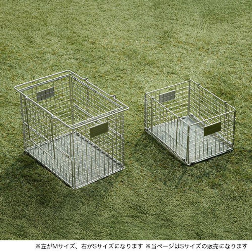 フォールディングワイヤーバスケット S SUS Ver.