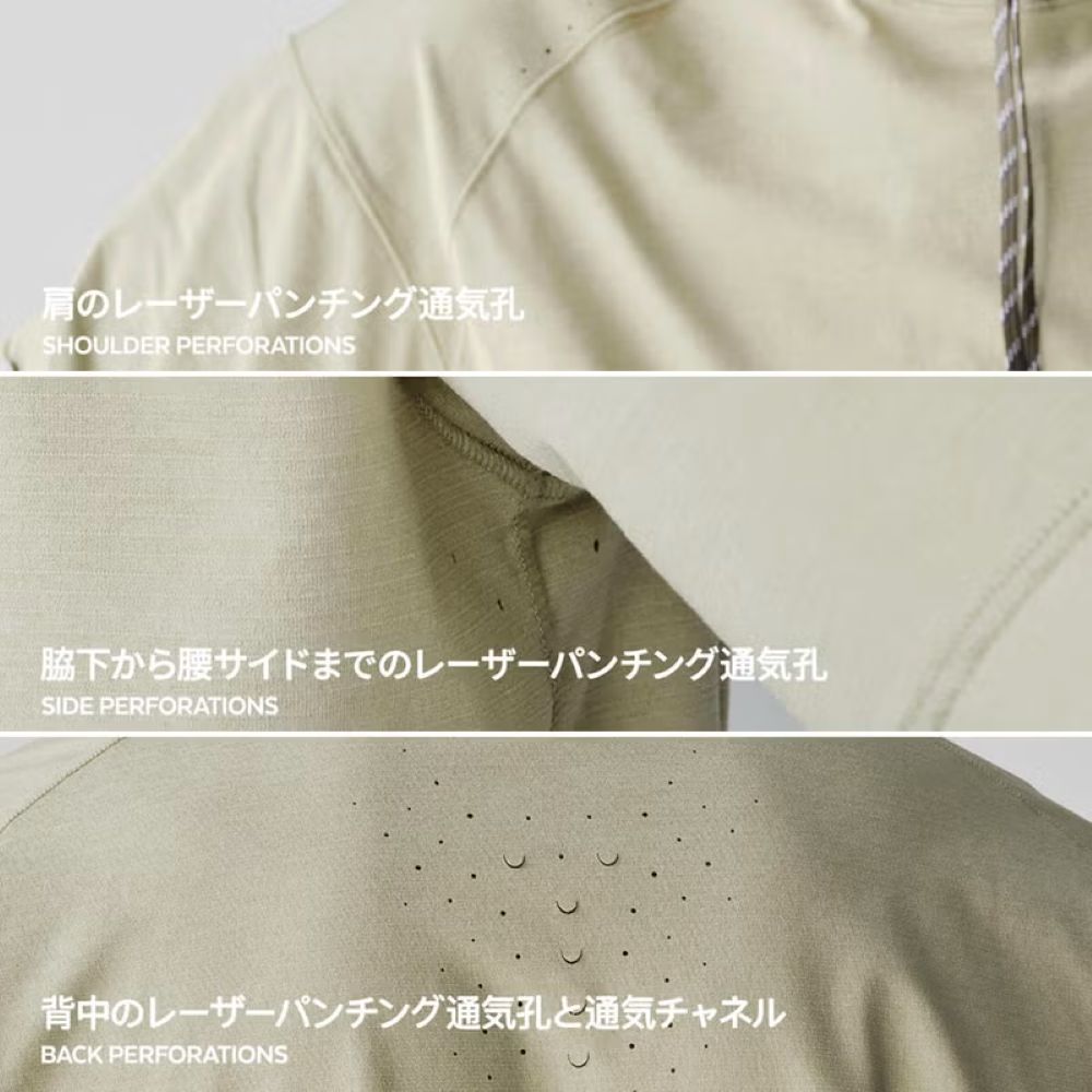 フロッグエアロ速乾UVカットショートスリーブ