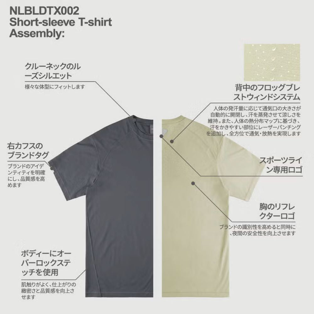 フロッグエアロ速乾UVカットショートスリーブ