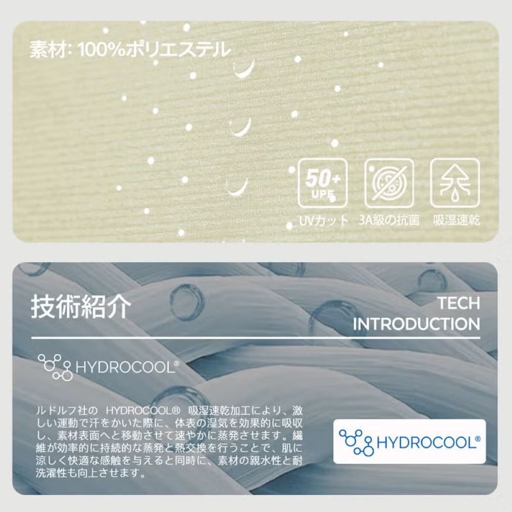 フロッグエアロ速乾UVカットショートスリーブ