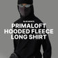 プリマロフトフード付きフリースロングシャツ