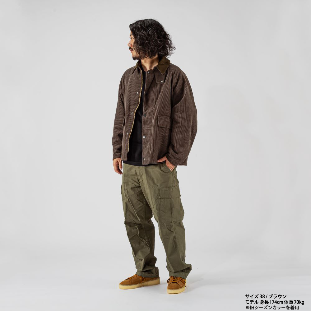 DVERG EXCLUSIVE BARBOUR CORDUROY BORROWDALE