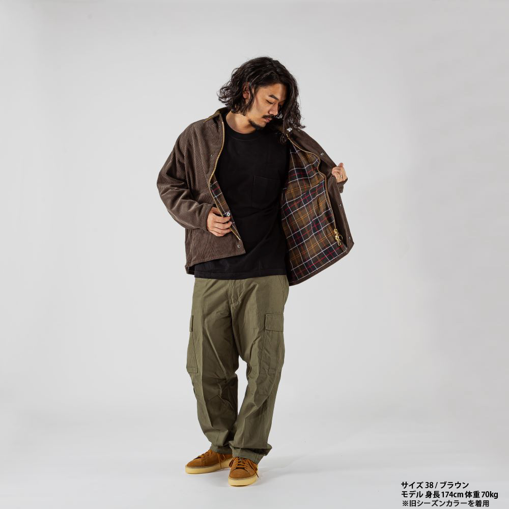 DVERG EXCLUSIVE BARBOUR CORDUROY BORROWDALE