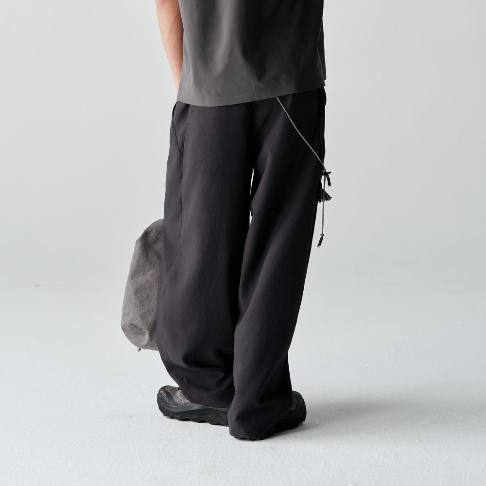 マイクロフト撥水ワイドバルーンパンツ