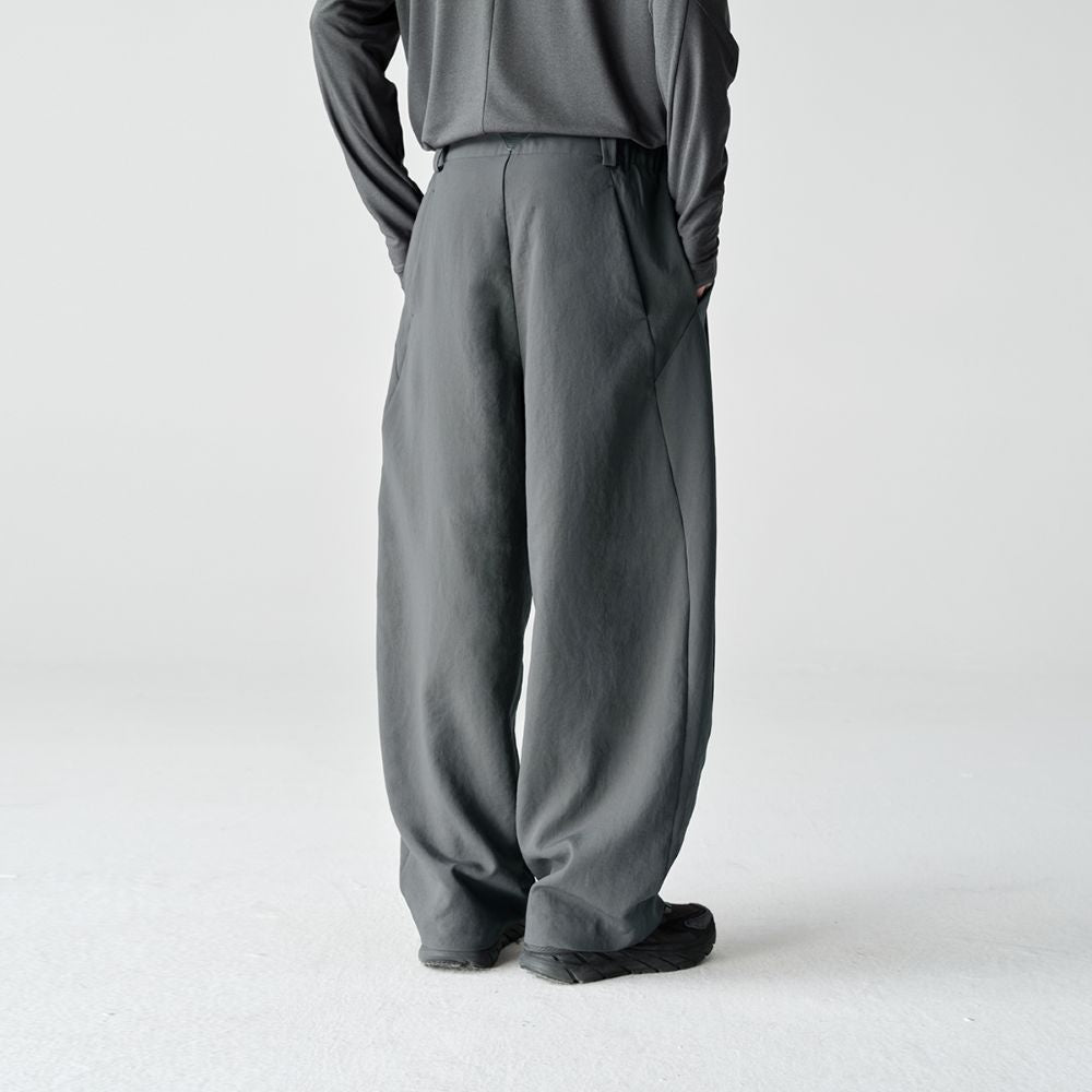 マイクロフト撥水ワイドバルーンパンツ