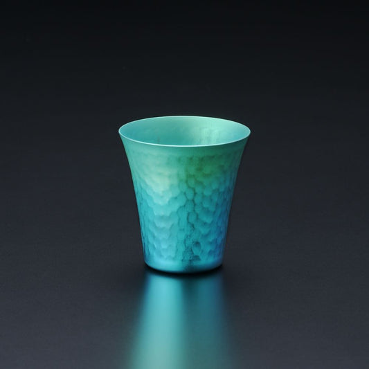 Titanium sake cup (colored)