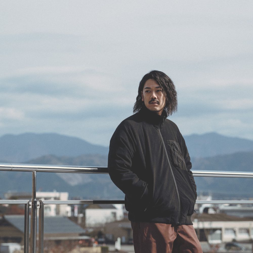 REVERSIBLE FLEECE DOWN JACKET