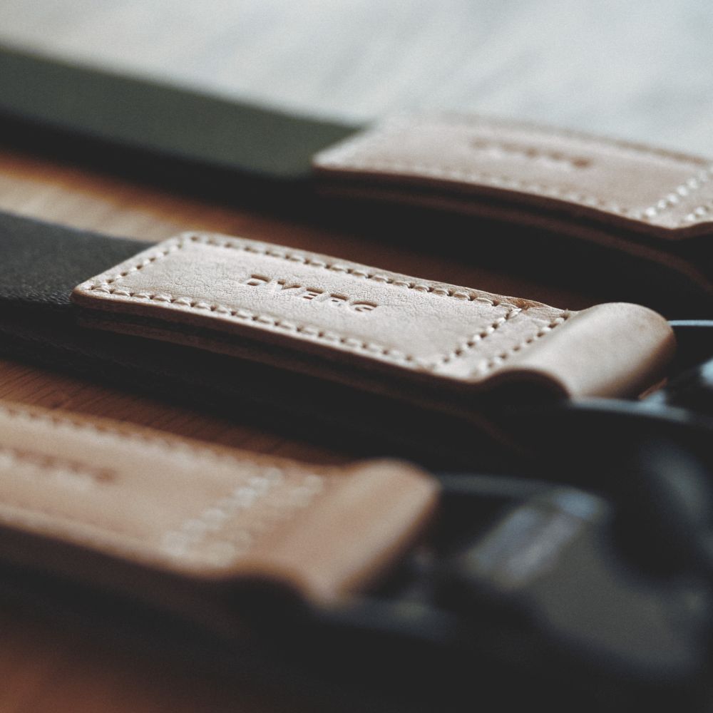 LEATHER NYLON BELT