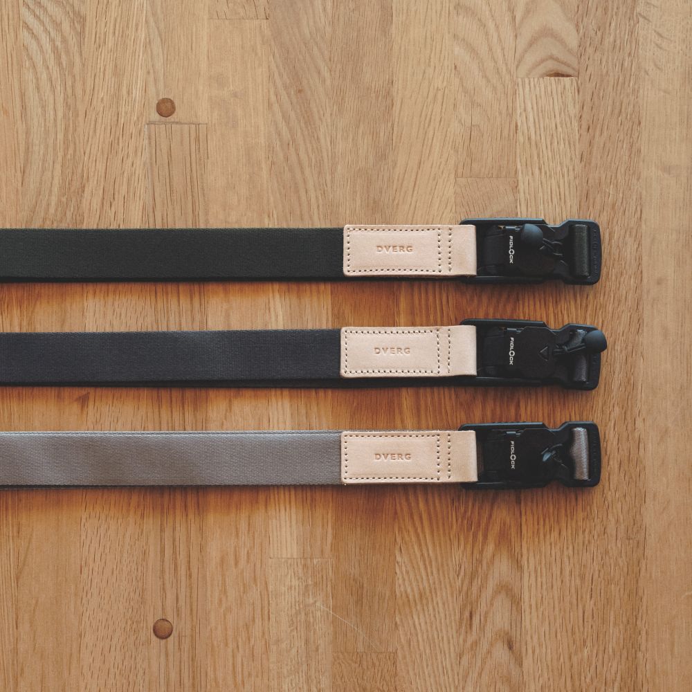 LEATHER NYLON BELT