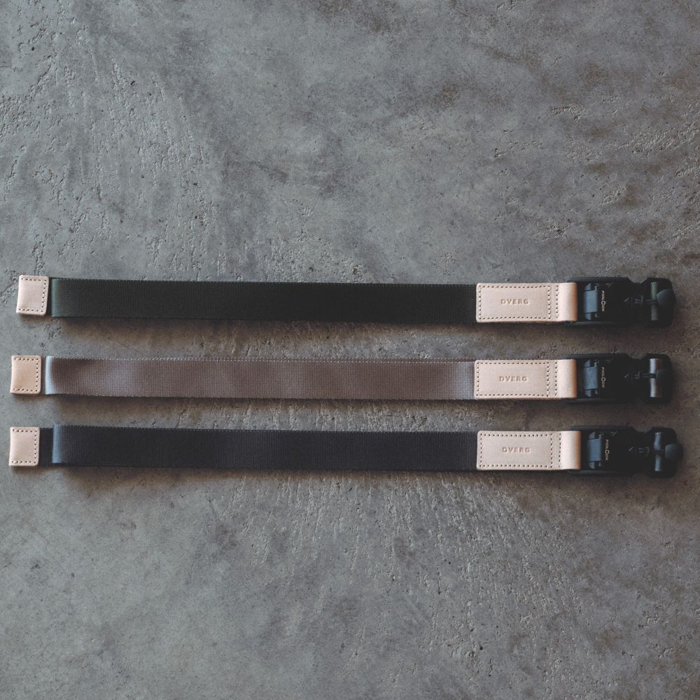 LEATHER NYLON BELT