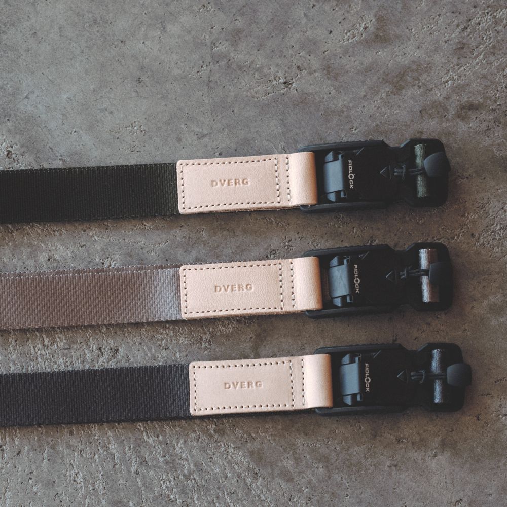 LEATHER NYLON BELT