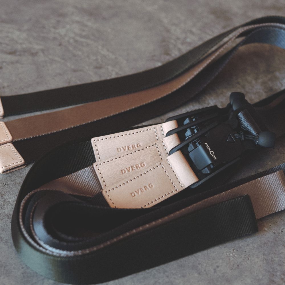LEATHER NYLON BELT