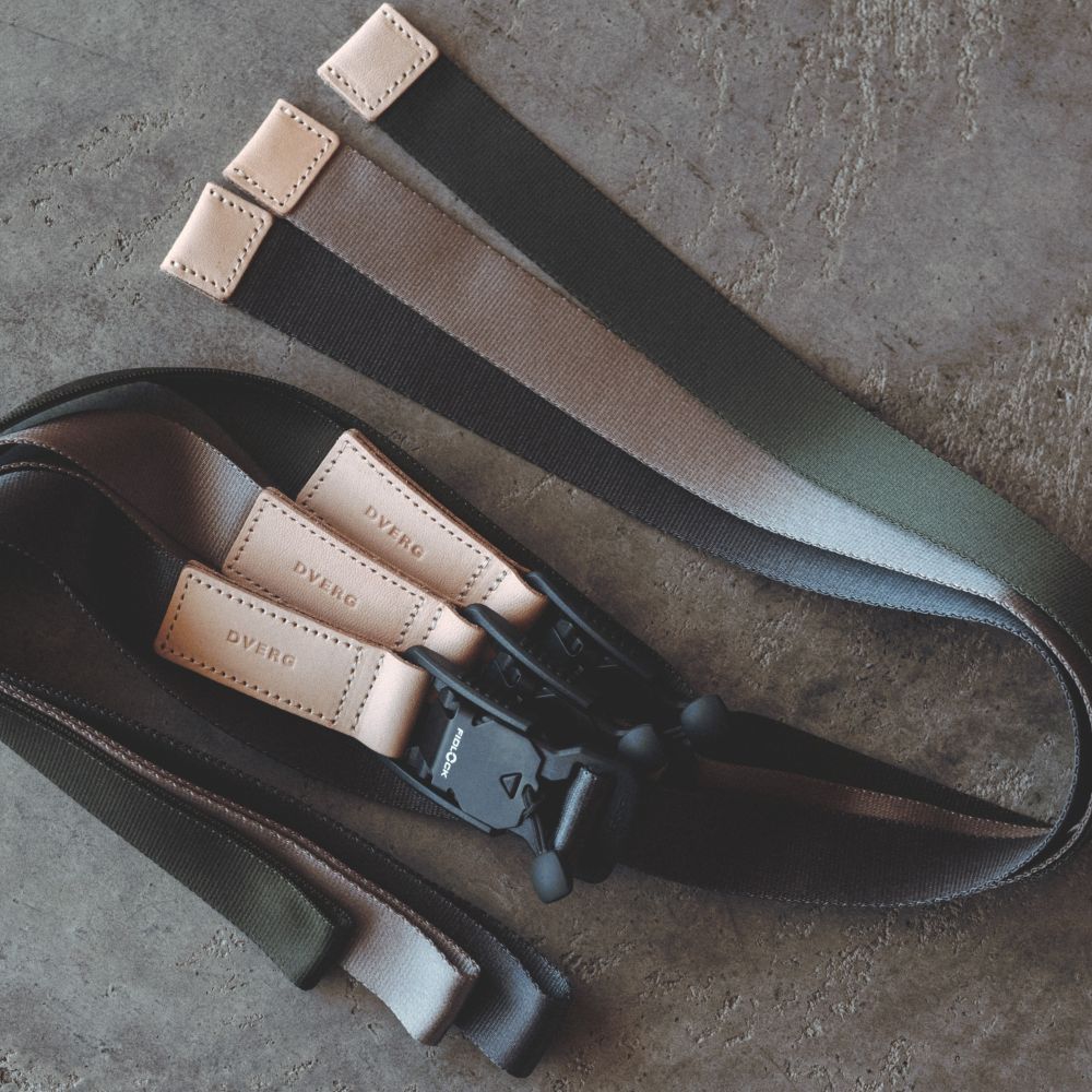 LEATHER NYLON BELT