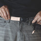LEATHER NYLON BELT