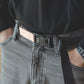LEATHER NYLON BELT