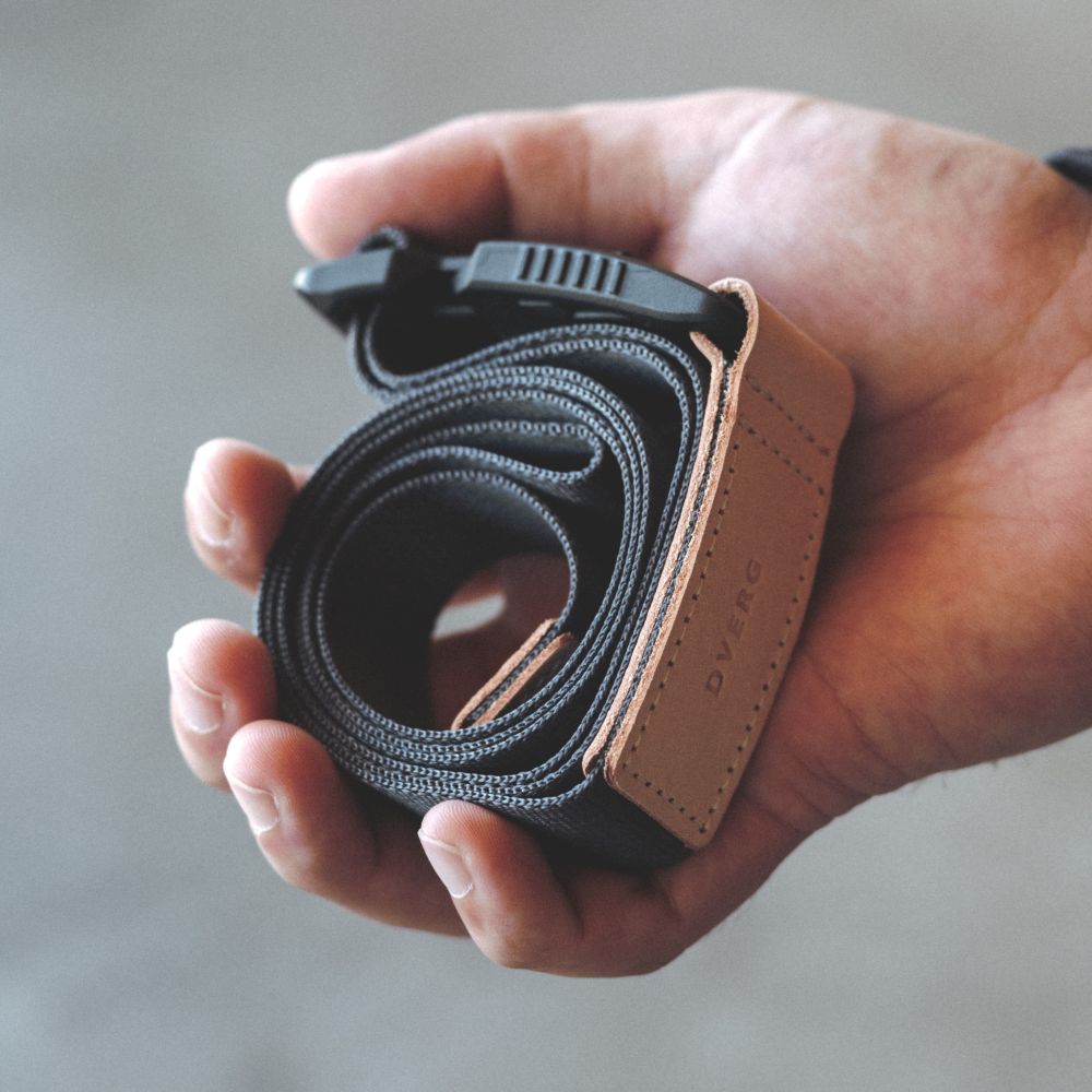LEATHER NYLON BELT