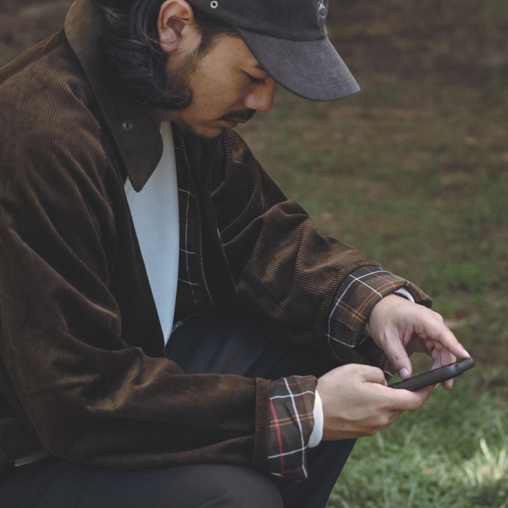 DVERG EXCLUSIVE BARBOUR CORDUROY BORROWDALE