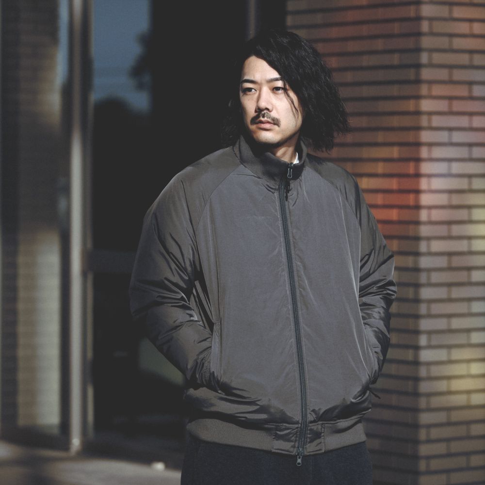 REVERSIBLE FLEECE DOWN JACKET