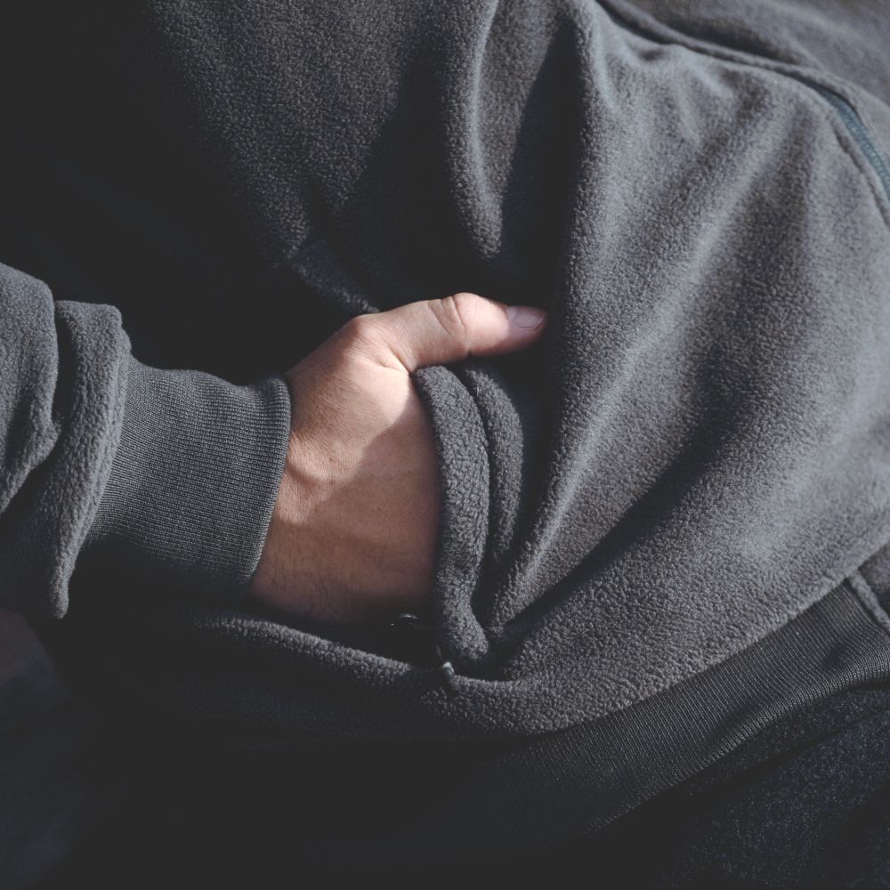 REVERSIBLE FLEECE DOWN JACKET