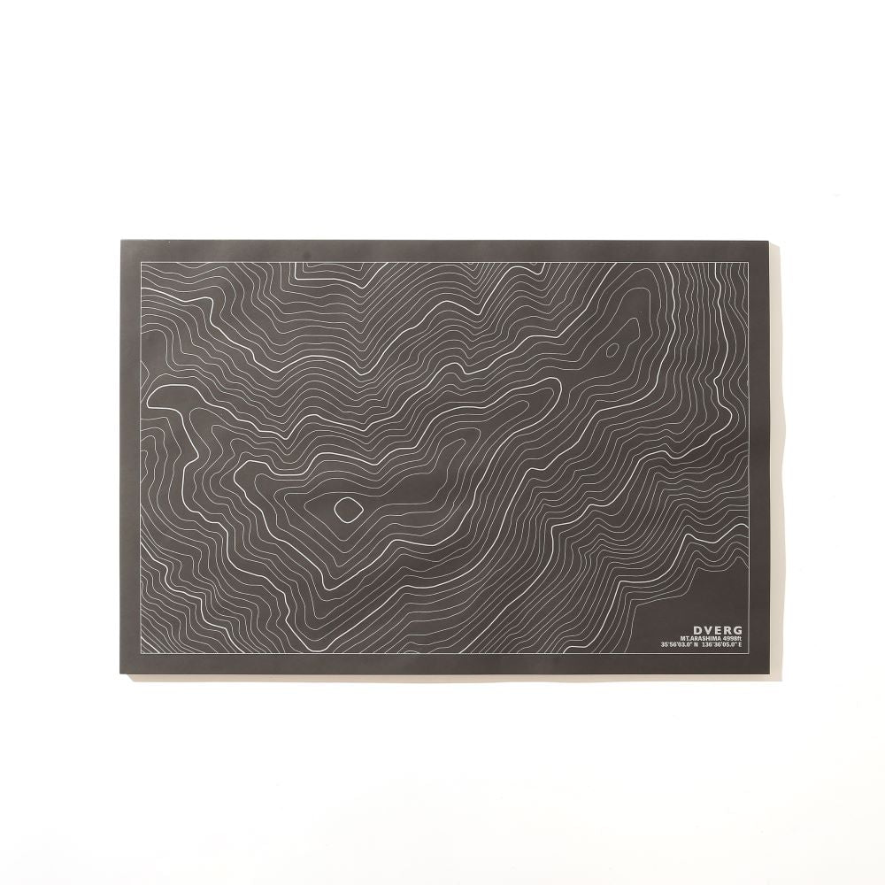 TOPOGRAPHIC PAPER PLACE MAT