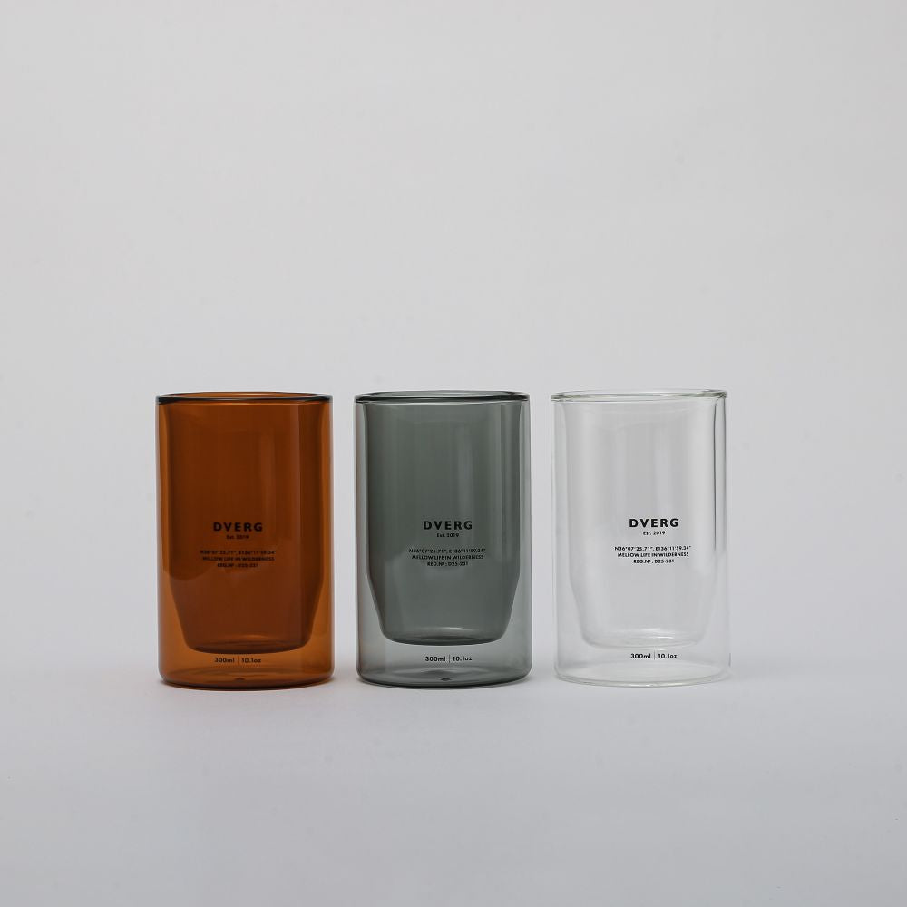 DVERG ドベルグDOUBLE WALL TUMBLER アンバー 2個セット DW TUMBLER – DVERG