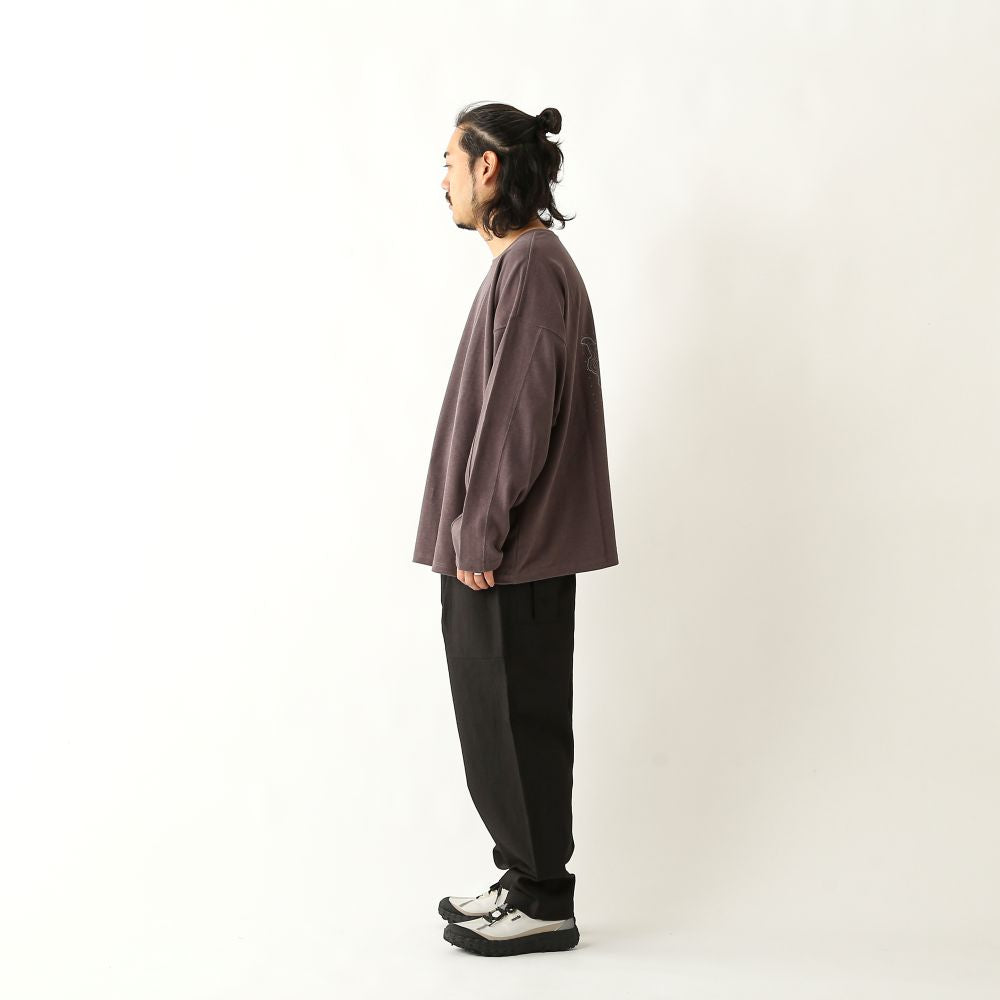 HEMP LONG SLEEVE TEE WIDE 3 DVERG ver