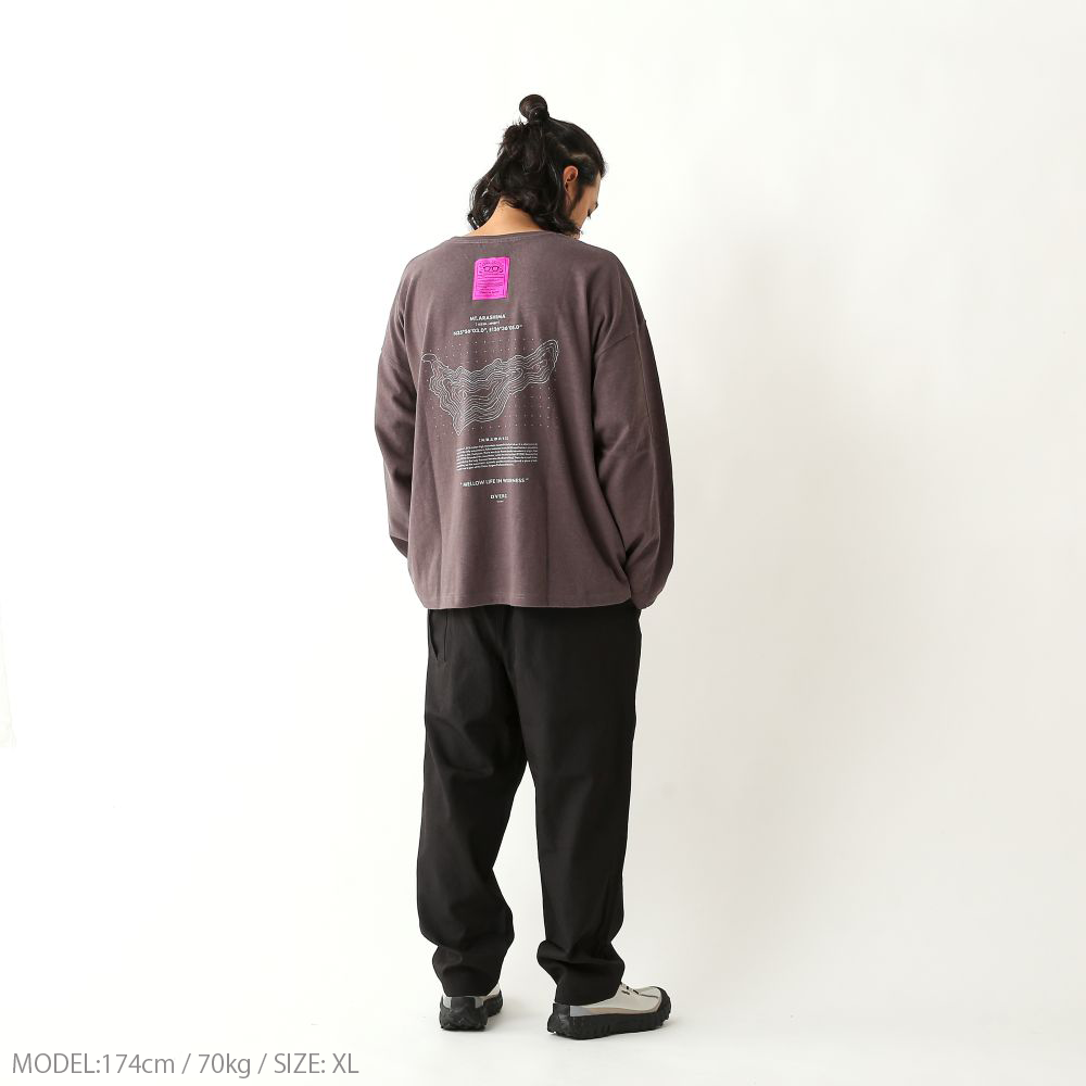 HEMP LONG SLEEVE TEE WIDE 3 DVERG ver