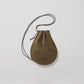 DRAWSTRING POUCH WATERPROOF COW SUEDE for DVERG