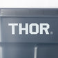 Limited Thor Large Tote With Lid クリアブルーグレー