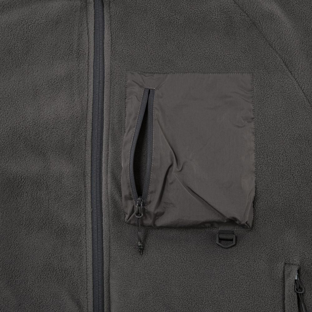 REVERSIBLE FLEECE DOWN JACKET