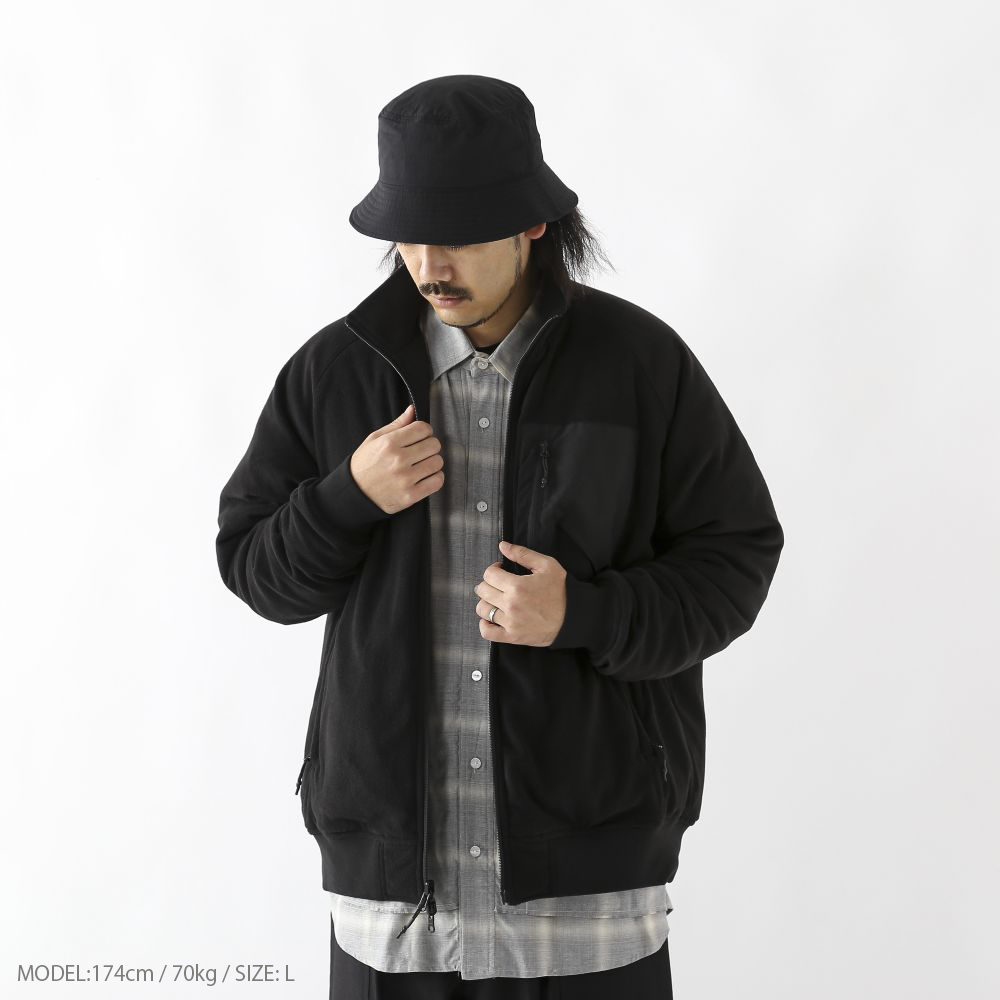 REVERSIBLE FLEECE DOWN JACKET