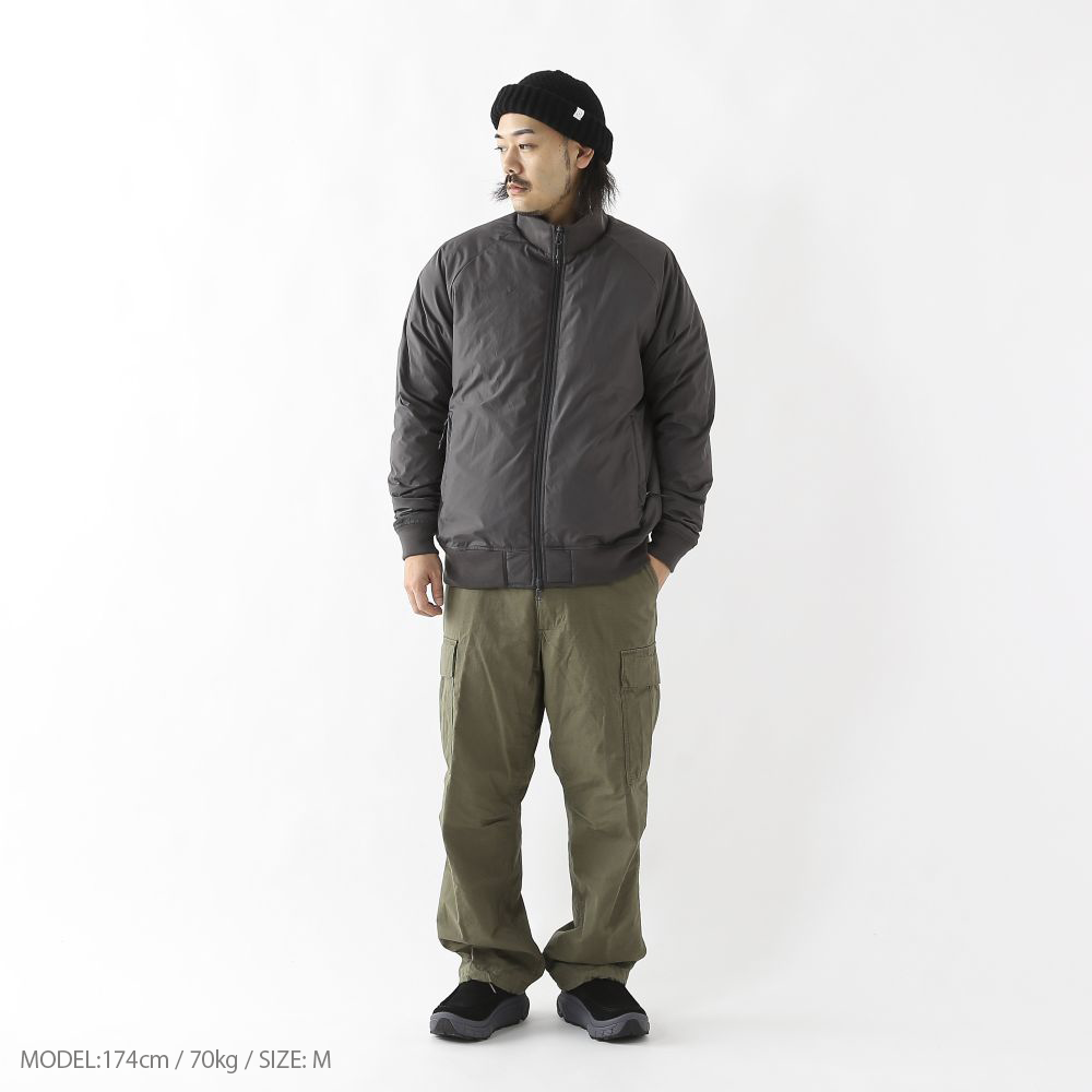 REVERSIBLE FLEECE DOWN JACKET