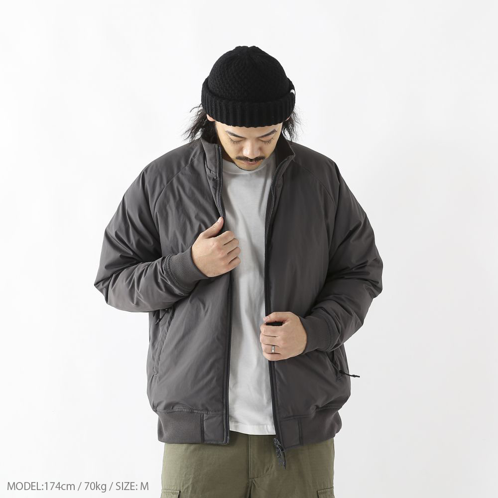 REVERSIBLE FLEECE DOWN JACKET
